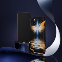 Phone case, tough case, spiritual, starseed psychics, nomadic enterprises, custom made, made to order, surreal, butterfly, ethereal, boho style