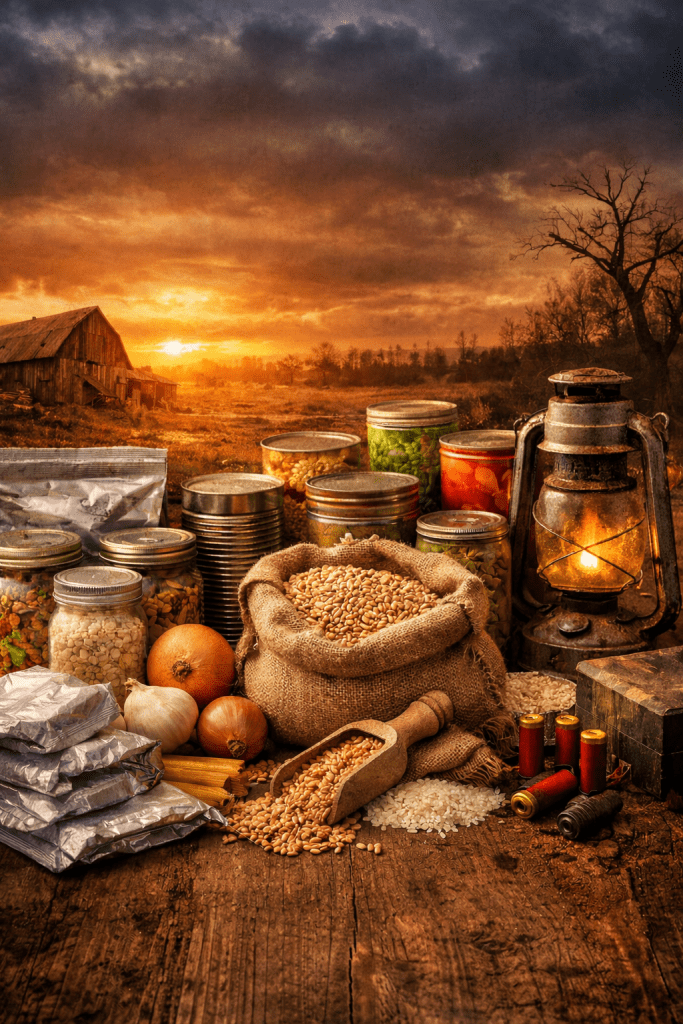 Why Most Preppers Will Run Out of Food After the First Year