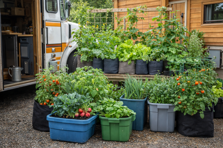 The Nomad’s Garden: Growing Food in Portable or Limited Spaces